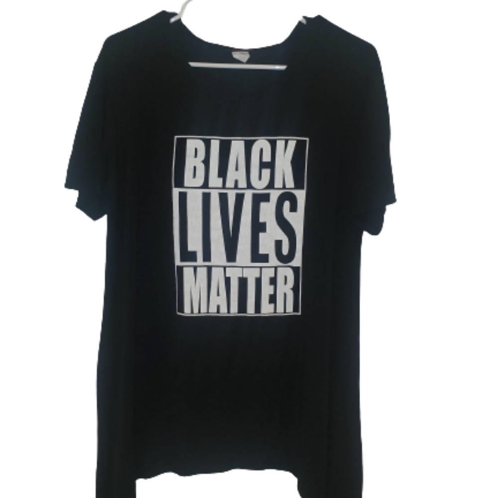 BLM Drapped Tee